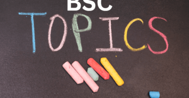 BSC PROJECT TOPICS FOR STUDENTS